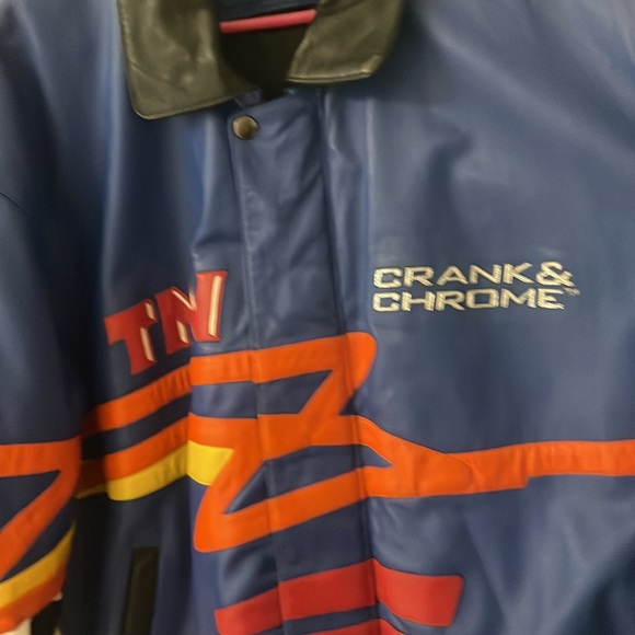 CRANK & CHROME LEATHER COAT - Picture 2 of 8